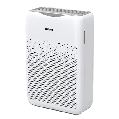 Produktbild von Aiibot Luftreiniger Air Purifier mit HEPA-Filter & Aktivkohlefilter 4-Stufen-Filterung Ionisator gegen Staub Rauch Gerüche für Allergiker Raucher Haustiere