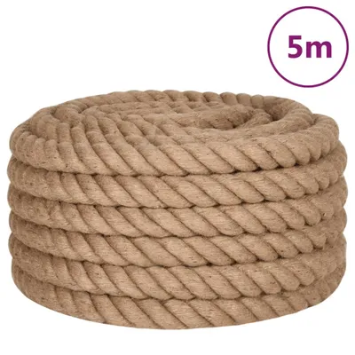 Immagine prodotto di vidaXL Corda di iuta 5 m di lunghezza 40 mm di spessore