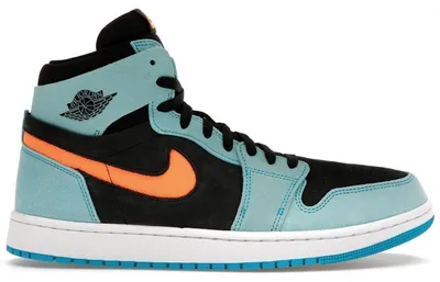 Produktbild von Jordan 1 Zoom CMFT 2 Bleached Aqua Bright Citrus - EU 47.5