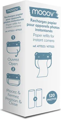 Produktbild von Paper rolls [2 x 60 Bilder] - mooov