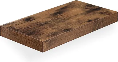 Produktbild von VASAGLE Schweberegal, Wandboard, 40 x 20 x 3,8 cm braun