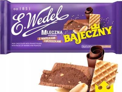 Zdjęcie produktu dla Wedel Czekolada mleczna Bajeczny Smak 100 g