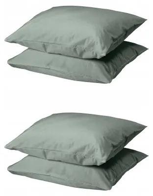 Produktbild von IKEA DVALA Kissenbezug Szarozielony 50x60 cm