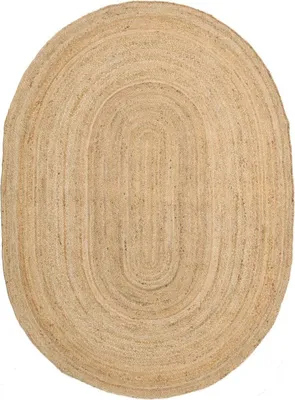 Produktbild von Jute Mrcarpet Teppiche Oval Natur 240 x 340cm