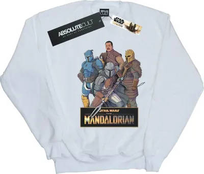 Produktbild von Star Wars - "The Mandalorian" Sweatshirt für Herren BI46438 (XXL) (Weiß)
