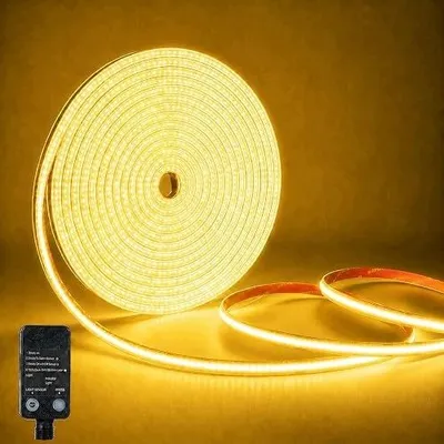 Zdjęcie produktu dla Taśma LED cob 10 m czujnik światła timer 3000