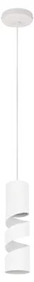 Productafbeelding van Koker hanglamp Stream Ø 8cm - wit