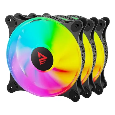 Produktbild von Savio BLAST FAN SET, Ventilator, 12 cm, 800 RPM, 1800 RPM, Schwarz