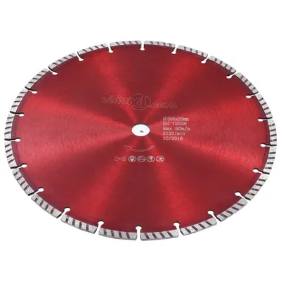 Immagine prodotto di Disco da Taglio Diamantato con Turbo in Acciaio 300 mm