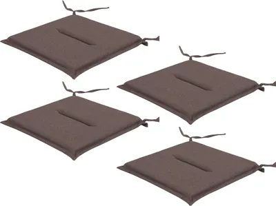 Image de Set de coussins de jardin "FROG" - 4 pièces (45×45 cm), réversibles, résistants aux intempéries et aux UV, coussins de chaise d'extérieur | Pillowprim