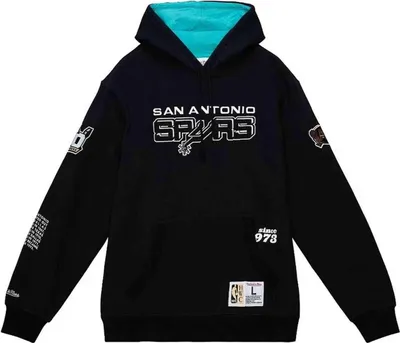 Immagine prodotto di Felpa con cappuccio Mitchell & Ness FPHD4849-SASYYPPPBLCK da Uomo
