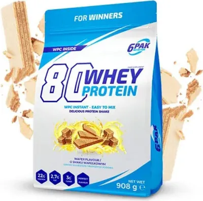 Produktbild von 6PAK Nutrition | 80 Whey Protein | WPC Instant Wafer
