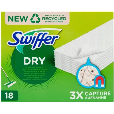 Produktbild von Swiffer - Swiffer Staub Fangen Trocken Tücher - 18 Stücke