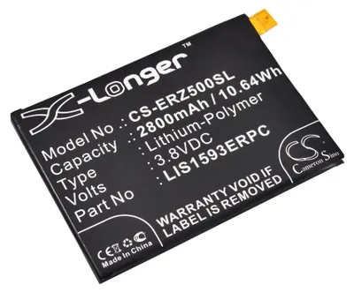 Immagine prodotto di TECHTEK Batteria compatibile con [Sony] E6603, E6633, E6653, E6683, SO-01H, SOV32, Xperia Z5, Xperia Z5 Dual, per [Sony Ericsson] E6603, E6633, E6653