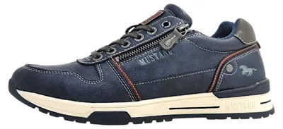 Productafbeelding van Mustang Herrenschuhe Schnürschuhe sportlicher Schnürer Blau Freizeit
