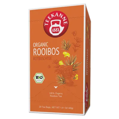 Zdjęcie produktu dla TEEKANNE 635064 TEEKANNE ORGANIC. ROOIBOSTee 20 Portionen