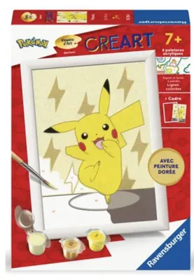 Image de Ravensburger Pikachu, Kit de moulage/artistique pour enfants, 7 ans/ans, Multicolore