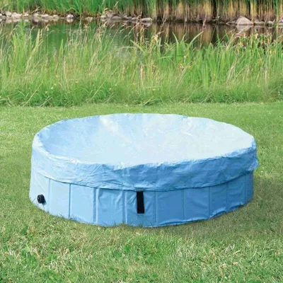 Immagine prodotto di Couverture pour piscine pour chien ø 80 cm pétrole