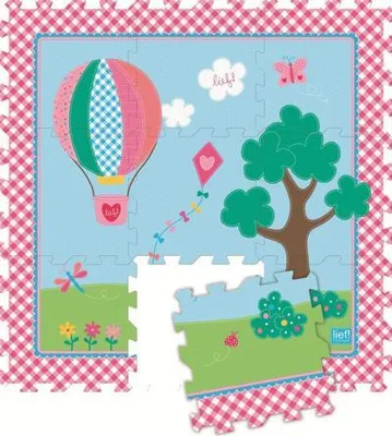 Produktbild von lief! Großes Bodenpuzzle 9 Teile Mädchen