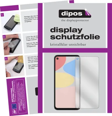 Produktbild von 5x Schutzfolie für Google Pixel 4a Display Folie klar Displayschutzfolie