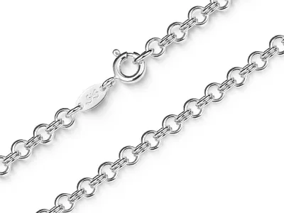 Produktbild von SILBERKETTEN STORE Doppelerbskette 3,6mm - 925 Silber - 55cm