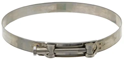 Zdjęcie produktu dla Zacisk do węża hydraulicznego o średnicy 26 mm, wykonany ze stali nierdzewnej, długość 162-174 mm