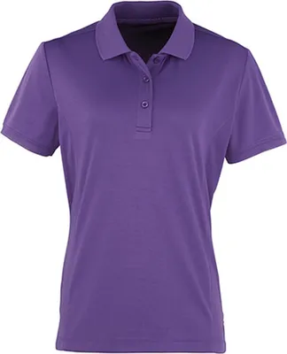 Immagine prodotto di Premier Workwear PR616 | Polo donna Coolchecker Piqué / Oeko-Tex® - Colore: Viola (circa Pantone 269) - Taglia: XXL
