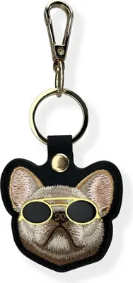 Obrázek produktu pro NIMMY case for tracker / keychain GLASSES COOL DOG black