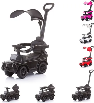 Obrázok produktu pre Chipolino Mercedes Benz G350d 2 v 1 strešná tyč, čierna