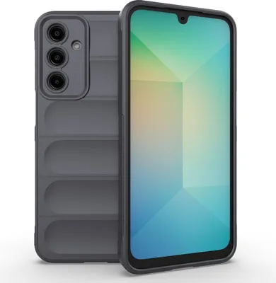 Produktbild von Mobigear Bumpy  Samsung Galaxy A16 Hülle Flexibles TPU Backcover - Grau