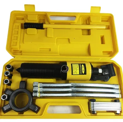 Produktbild von Hydraulischer Abzieher-Satz, 15 Tonnen Tragfähigkeit, 3-Krallen-Design, Set