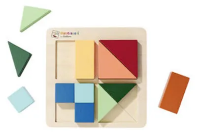 Productafbeelding van EH Montessori vormpuzzel