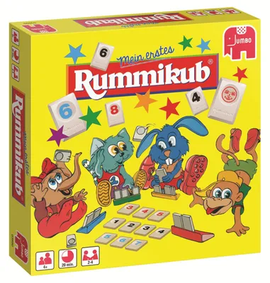 Produktbild von Original Rummikub Für Kinder 2 bis 4 Spieler Ab 4 Jahren Brettspiel Children