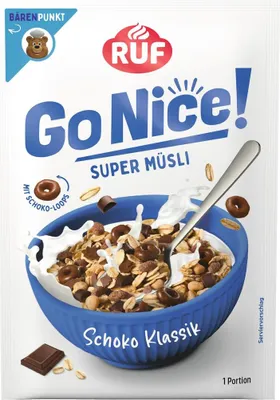Produktbild von RUF GoNice! Schoko Klassik Müsli