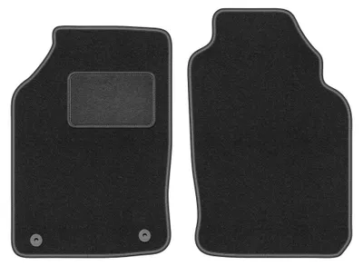 Productafbeelding van Velours voormatten voor Nissan 100NX 1990-1995 (coupé) – 2-delig, grafiet, op maat – Wielganizator LUX