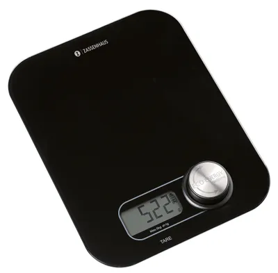 Produktbild von Zassenhaus Eco Energy Digitale Dynamowaage, Schwarz, 19 x 24,5 cm