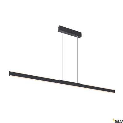Produktbild von SLV 1006188 ONE LINEAR 140, Pendelleuchte schwarz 35W 2700/3000K