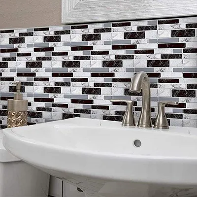 Productafbeelding van Famanu Wandstickers, modern design - 9 stuks