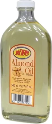 Produktbild von KTC Mandelöl 500ml | Speiseöl und für die Körperpflege | Almond Oil