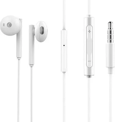 Obrázok produktu pre Originálne slúchadlá Huawei AUX náhlavná súprava s mikrofónom AM115 do uší stereo 3,5 mm jack