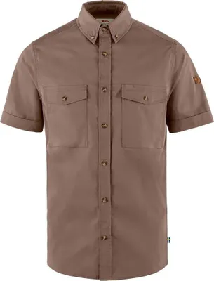 Produktbild von Fjällräven Övik Air Strecht Kurzarmhemd Braun S Herren Braun S
