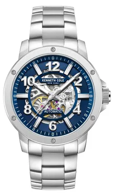 Zdjęcie produktu dla Kenneth Cole Automatyczny zegarek Automatic Steel Round Blue