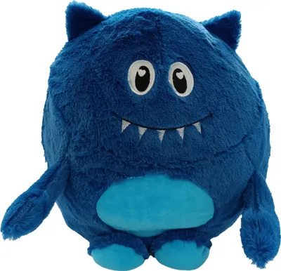 Produktbild von Monster Dekokissen, Plüsch, blau, ca. 45 cm, mit Füllung, Kinder- & Kuschelkissen, 100% Polyester