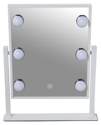 Image de Miroir de salle de bain réglable avec éclairage variable
