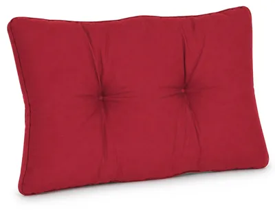 Produktbild von Beautissu Lounge Kissen Outdoor Rot XLuna, 70x40cm