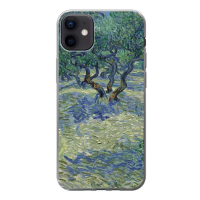Produktbild von MuchoWow® Handyhülle Schutzhülle Hülle für iPhone 12 mini Der Olivenhain - Vincent van Gogh Silikon Softcase Handy Hülle - Bild
