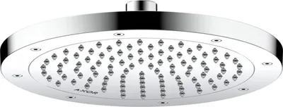 Produktbild von Hansgrohe Kopfbrause 245 1jet Axor Brushed Black Chrome, 35380340