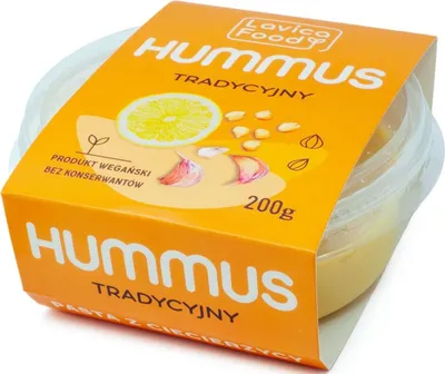 Produktbild von TRADITIONELLER HUMMUS 200 g - LAVICA FOOD