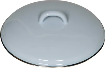 Produktbild von Riess Deckel mit Chromrand 18 cm 0098-006 blau