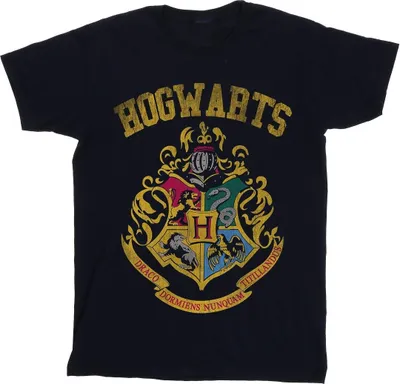 Produktbild von Harry Potter - "Hogwarts" T-Shirt für Herren BI30383 (3XL) (Marineblau)